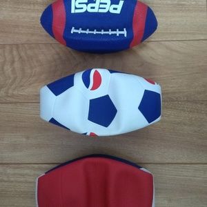 Pepsi Sport Balls (3) NWOT